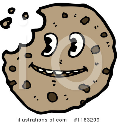 Royalty-Free (RF) Cookie Clipart Illustration by lineartestpilot - Stock Sample #1183209