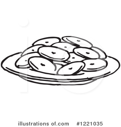 Royalty-Free (RF) Cookie Clipart Illustration by Picsburg - Stock Sample #1221035