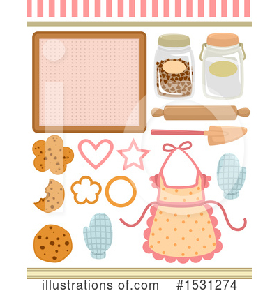 Oven Mitt Clipart #1531274 by BNP Design Studio