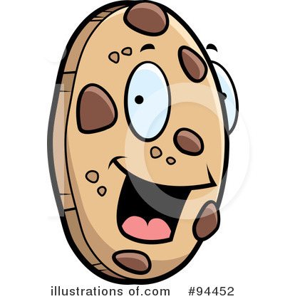 Royalty-Free (RF) Cookie Clipart Illustration by Cory Thoman - Stock Sample #94452