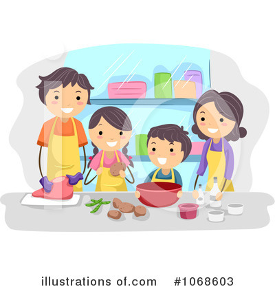 Royalty-Free (RF) Cooking Clipart Illustration by BNP Design Studio - Stock Sample #1068603