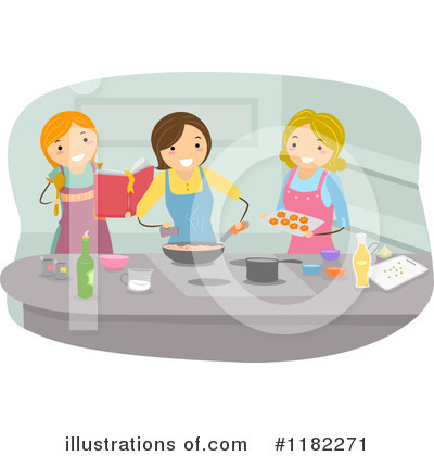 Royalty-Free (RF) Cooking Clipart Illustration by BNP Design Studio - Stock Sample #1182271