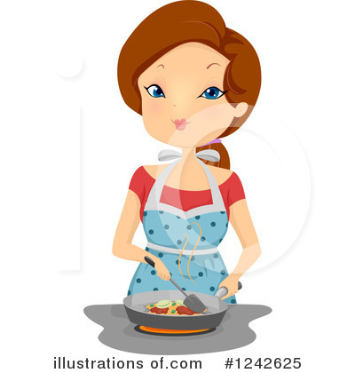 Housewife Clipart #1242625 by BNP Design Studio