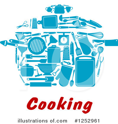 Royalty-Free (RF) Cooking Clipart Illustration by Vector Tradition SM - Stock Sample #1252961