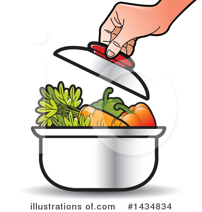 Pot Clipart #1434834 by Lal Perera