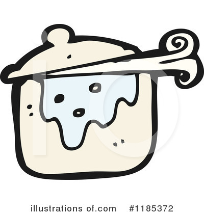 Royalty-Free (RF) Cooking Pot Clipart Illustration by lineartestpilot - Stock Sample #1185372