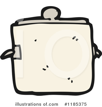 Royalty-Free (RF) Cooking Pot Clipart Illustration by lineartestpilot - Stock Sample #1185375