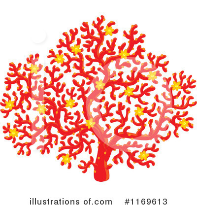 Royalty-Free (RF) Coral Clipart Illustration by Alex Bannykh - Stock Sample #1169613