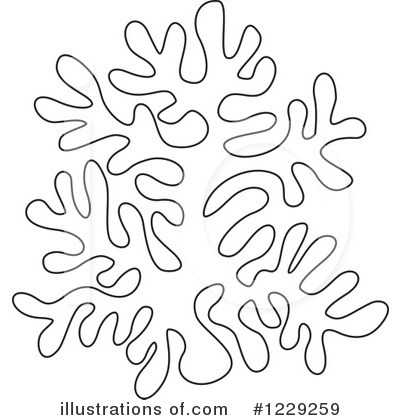Royalty-Free (RF) Coral Clipart Illustration by Alex Bannykh - Stock Sample #1229259