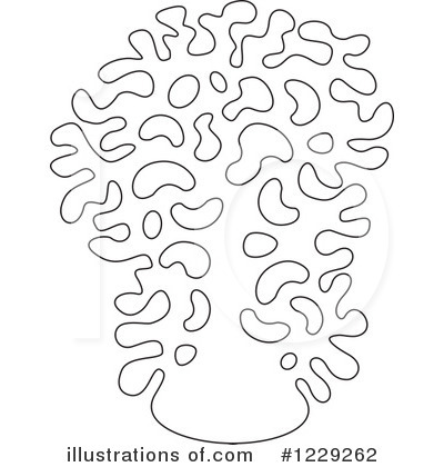 Royalty-Free (RF) Coral Clipart Illustration by Alex Bannykh - Stock Sample #1229262