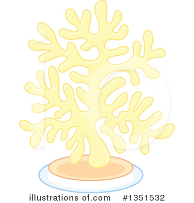 Royalty-Free (RF) Coral Clipart Illustration by Alex Bannykh - Stock Sample #1351532