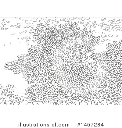 Royalty-Free (RF) Coral Clipart Illustration by Alex Bannykh - Stock Sample #1457284