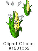 Corn Clipart #1231362 by Vector Tradition SM