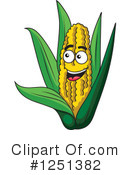 Corn Clipart #1251382 by Vector Tradition SM