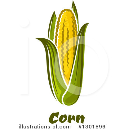 Royalty-Free (RF) Corn Clipart Illustration by Vector Tradition SM - Stock Sample #1301896