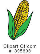 Corn Clipart #1395698 by Vector Tradition SM