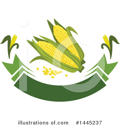 Royalty-Free (RF) Corn Clipart Illustration by Vector Tradition SM - Stock Sample #1445237