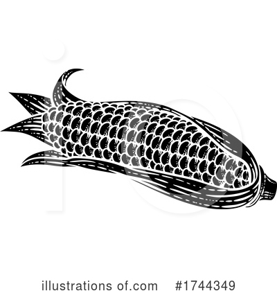 Royalty-Free (RF) Corn Clipart Illustration by AtStockIllustration - Stock Sample #1744349
