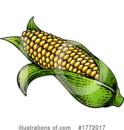 Royalty-Free (RF) Corn Clipart Illustration by AtStockIllustration - Stock Sample #1772017