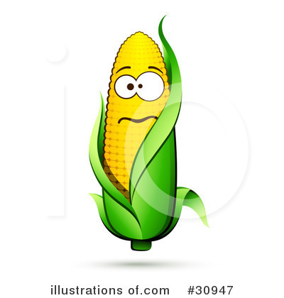 Corn Clipart #30947 by beboy