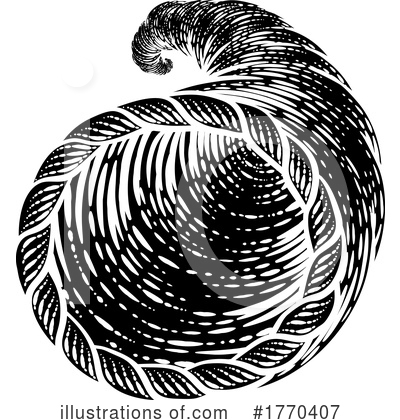 Horn Of Plenty Clipart #1770407 by AtStockIllustration