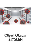 Coronavirus Clipart #1705564 by KJ Pargeter