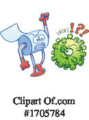 Coronavirus Clipart #1705784 by Zooco
