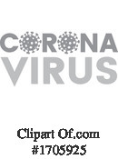 Coronavirus Clipart #1705925 by cidepix