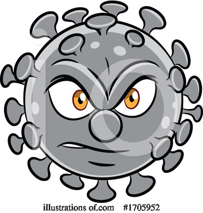 Royalty-Free (RF) Coronavirus Clipart Illustration by cidepix - Stock Sample #1705952