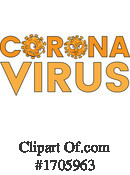 Coronavirus Clipart #1705963 by cidepix