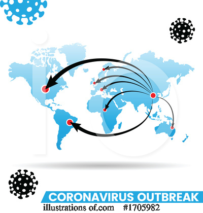 Royalty-Free (RF) Coronavirus Clipart Illustration by cidepix - Stock Sample #1705982