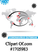 Coronavirus Clipart #1705983 by cidepix