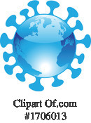 Coronavirus Clipart #1706013 by cidepix