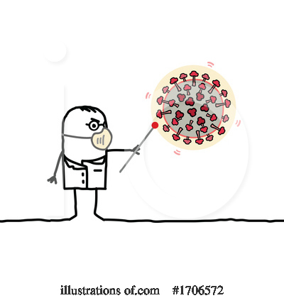 Royalty-Free (RF) Coronavirus Clipart Illustration by NL shop - Stock Sample #1706572