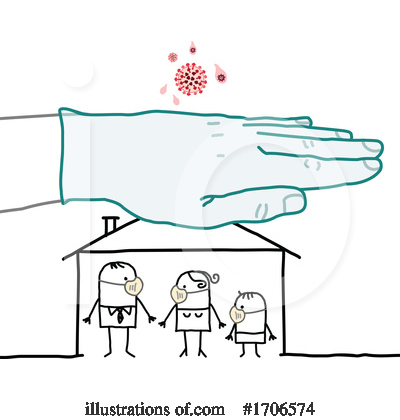 Royalty-Free (RF) Coronavirus Clipart Illustration by NL shop - Stock Sample #1706574