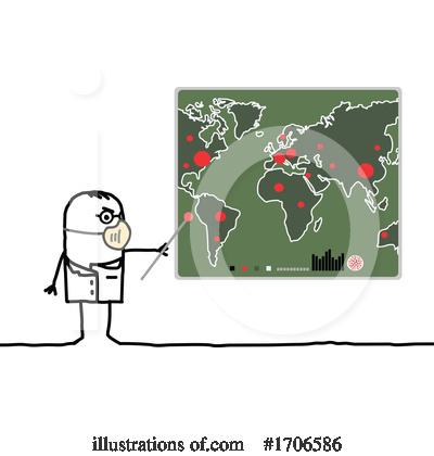 Royalty-Free (RF) Coronavirus Clipart Illustration by NL shop - Stock Sample #1706586