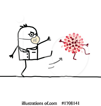 Royalty-Free (RF) Coronavirus Clipart Illustration by NL shop - Stock Sample #1708141