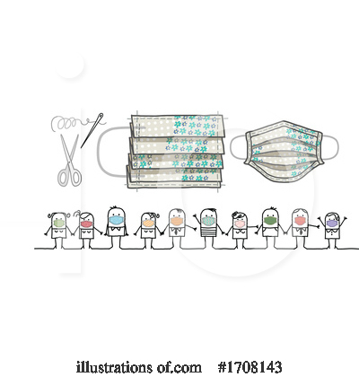 Royalty-Free (RF) Coronavirus Clipart Illustration by NL shop - Stock Sample #1708143