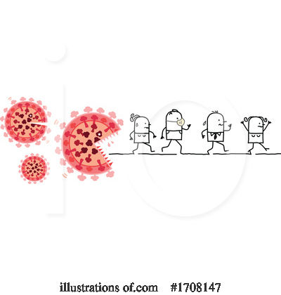 Royalty-Free (RF) Coronavirus Clipart Illustration by NL shop - Stock Sample #1708147