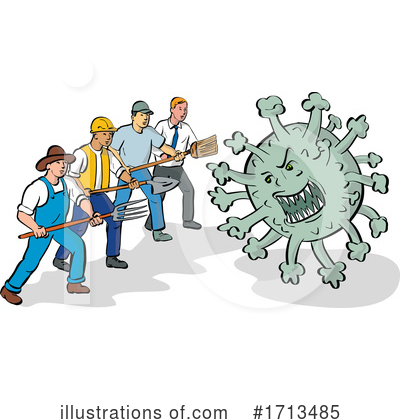 Virus Clipart #1713485 by patrimonio