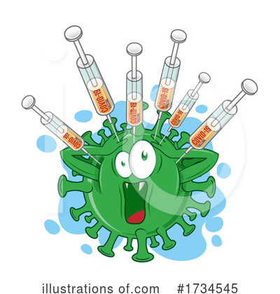 Royalty-Free (RF) Coronavirus Clipart Illustration by Domenico Condello - Stock Sample #1734545
