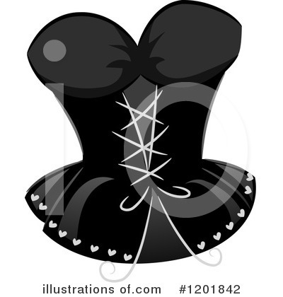 Royalty-Free (RF) Corset Clipart Illustration by BNP Design Studio - Stock Sample #1201842