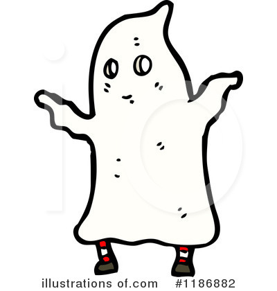 Ghost Costume Clipart #1186882 by lineartestpilot