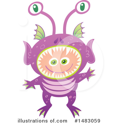 Alien Clipart #1483059 by Zooco