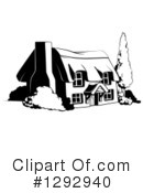 Cottage Clipart #1292940 by AtStockIllustration