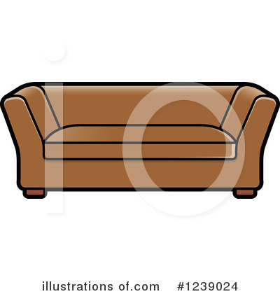 Royalty-Free (RF) Couch Clipart Illustration by Lal Perera - Stock Sample #1239024