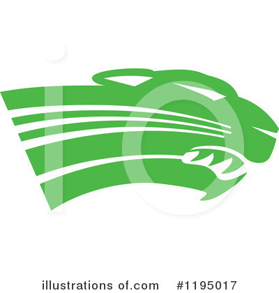 Royalty-Free (RF) Cougar Clipart Illustration by Johnny Sajem - Stock Sample #1195017