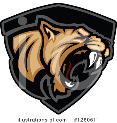 Royalty-Free (RF) Cougar Clipart Illustration by Chromaco - Stock Sample #1260611