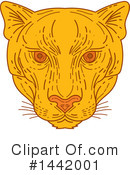Cougar Clipart #1442001 by patrimonio