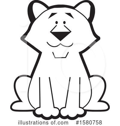Royalty-Free (RF) Cougar Clipart Illustration by Johnny Sajem - Stock Sample #1580758